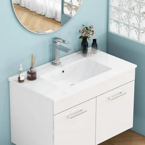 24-inch Ceramic Bathroom Sink - image 10