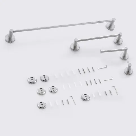 4-Piece Bathroom Hardware Set - image 8