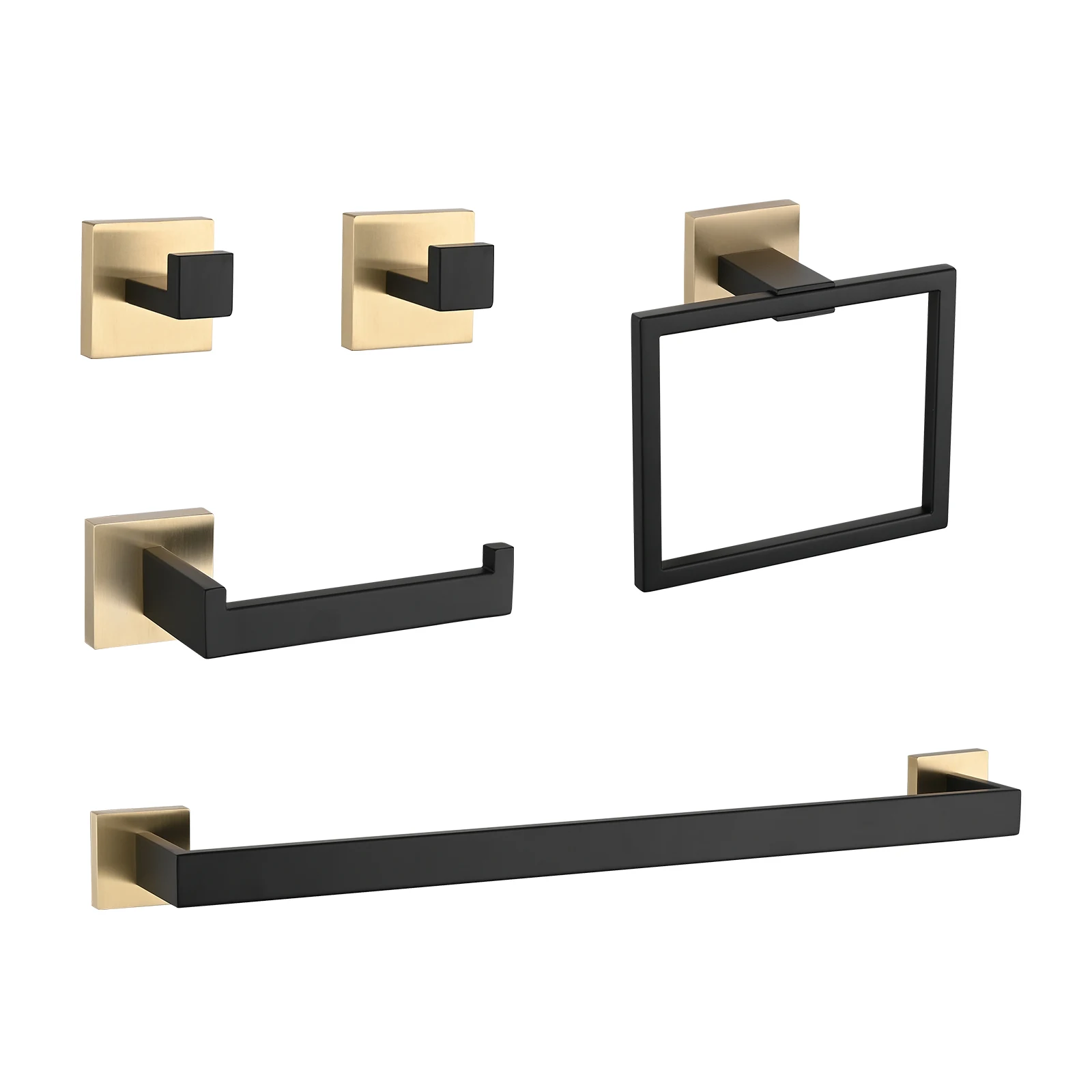 5-Piece SUS304 Bathroom Hardware Set