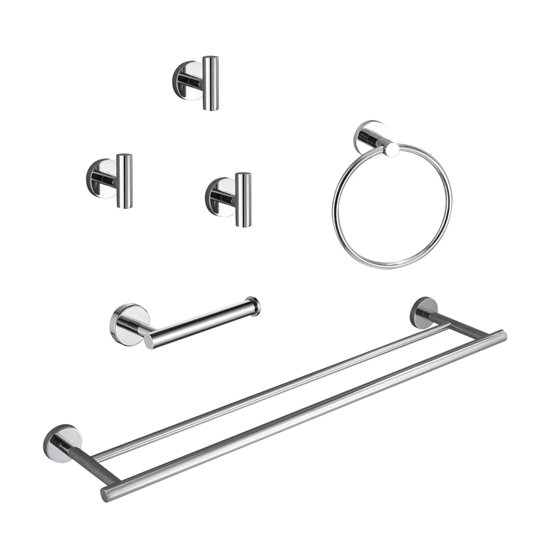 6-Piece Bathroom Hardware Set