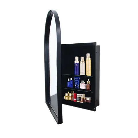 Arched Mirror Medicine Cabinet - image 9