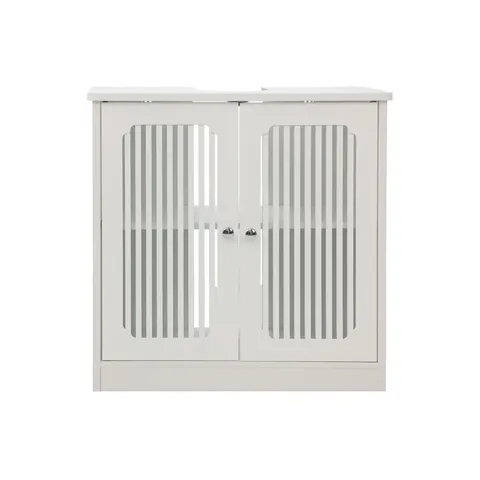 Louvered Vanity Cabinet - image 15