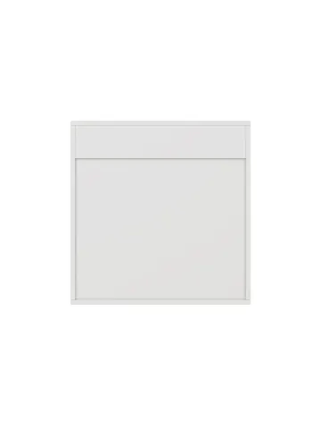 Mirror Cabinet with Open Shelves & Gold Accent - image 2