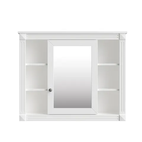 Mirror Cabinet with Six Open Shelves - image 13