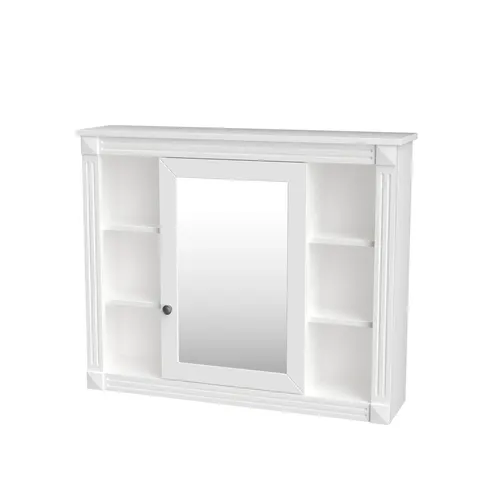 Mirror Cabinet with Six Open Shelves - image 15