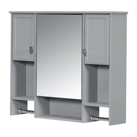 Mirror Cabinet with Towel Bar - image 14