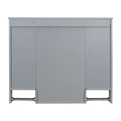 Mirror Cabinet with Towel Bar - image 16