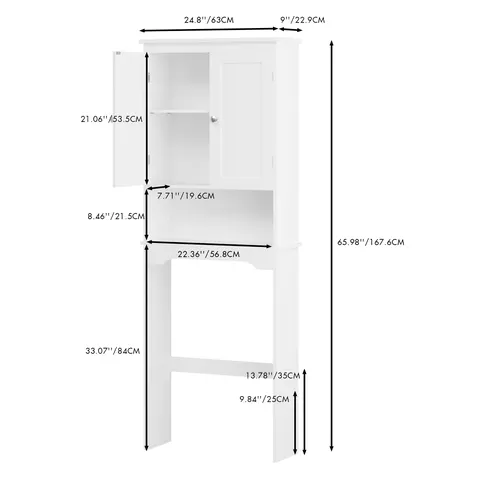 Over-the-Toilet Storage Cabinet - image 16
