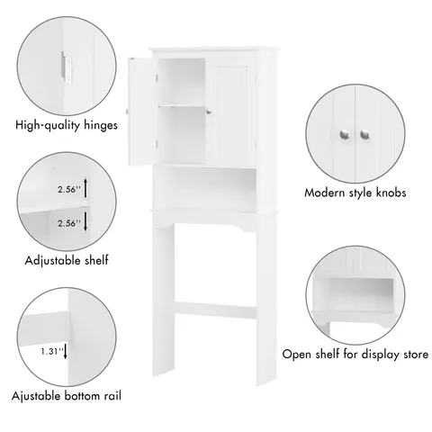 Over-the-Toilet Storage Cabinet - image 21
